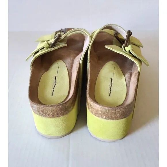 Intentionally Blank Cooper 2 Platform Slide Sandals Sz EU 39 US 8 NWOB